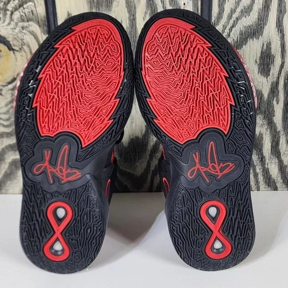 Nike Kyrie Infinity Bred Black Red Mens Size US9.5 Basketball Shoes CZ0204 004